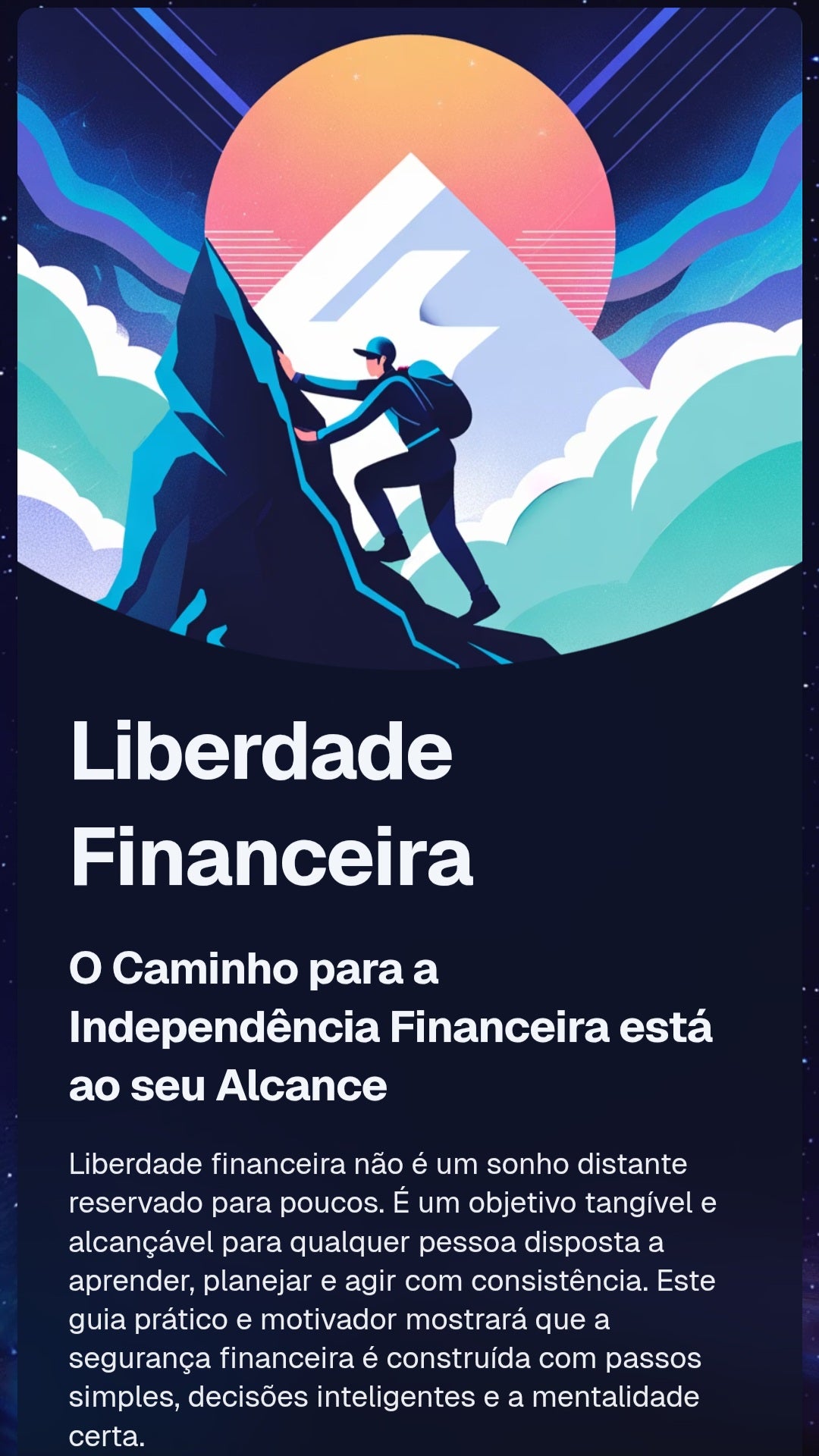 Liberdade financeira 💸